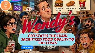 Wendys CEO Says The Chain Sacrificed Food Quality To Cut Cost