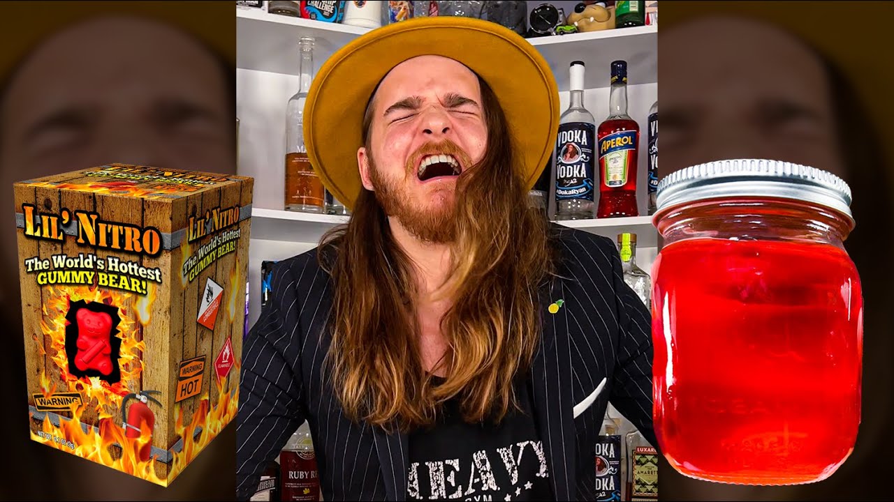 I left The World's Hottest Gummy Bear in Vodka for a week (Lil