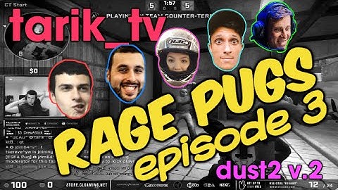 tarik & mOE: ESEA RAGE PUG #3 feat. FNS/jdm64/artStar ☆Bonus Ending☆ [Color SubZ