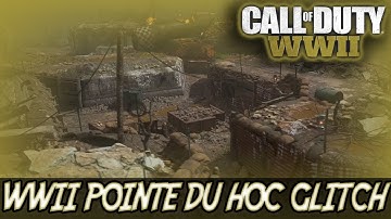 Call of Duty:WW2 - Out Of Map Glitch - Pointe Du Hoc - BEST GLITCH FOR XP!