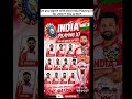 India Playing XI for ODI World Cup 2027 🏆 | Best Team Selection? 🤔🔥# #odi # #odicaptain #captaincy