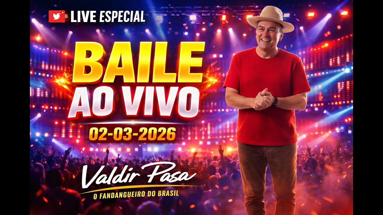 Valdir Pasa - Baile em Casa LIVE 02-03-2026
