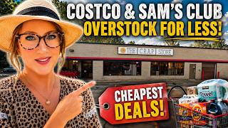 I Found Costco & Sam's Club Overstock for CHEAP! | Shopping at the CRAP Store