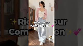 Best colour combination✨ #shorts #viral #shortvideo #viralvideo #trending #fashion #style #fyp