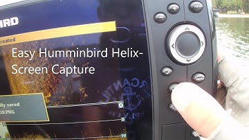 Humminbird Helix Mega Imaging-Screen Capture
