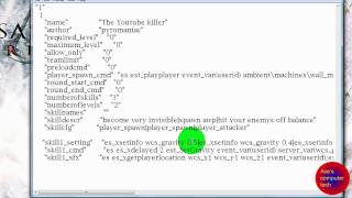 How to: make a wcs race for cs:s or cs1.6 (The fred killer)