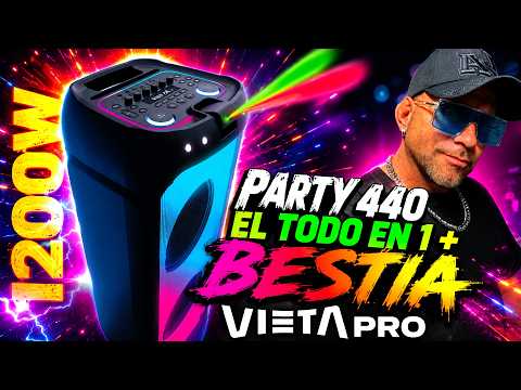 🔊 VIETA PRO PARTY 440 1200W PORTABLE SPEAKER (TESTS AND REVIEWS)