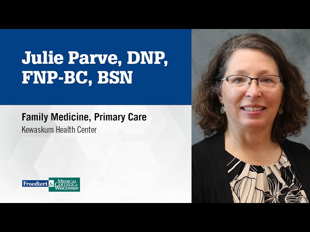 Watch Julie Parve, nurse practitioner, primary care on YouTube.