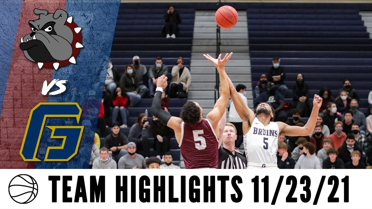 George Fox vs. Redlands Highlights // D3 Men's Basketball 2021