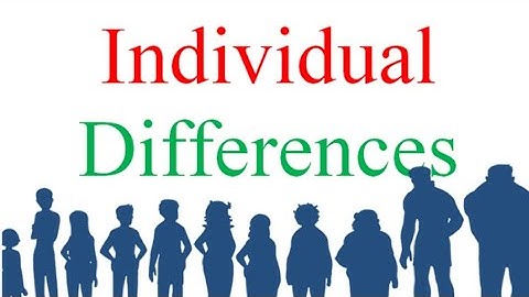 Individual Differences: Nature, Nurture, and the Spectrum of Intelligence