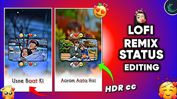 Instagram Trending Lo-fi Remix Status Video Editing | Alight Motion Video Editing | Tutorial