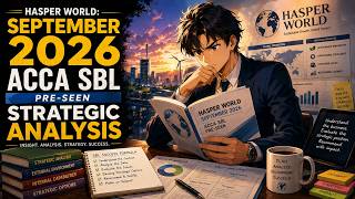 Hasper World: September 2026 ACCA SBL Pre-seen Framework Analysis Part 5