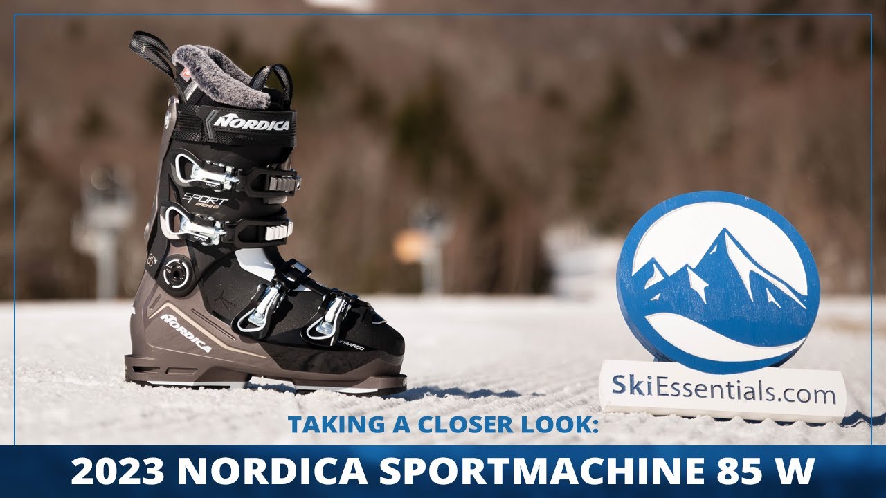2023 Nordica Sportmachine 85 W Ski Boots Short Review with  SkiEssentials.com - YouTube