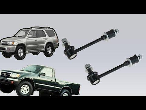DIY: Replace Sway Bar End Link in Old Toyota Truck