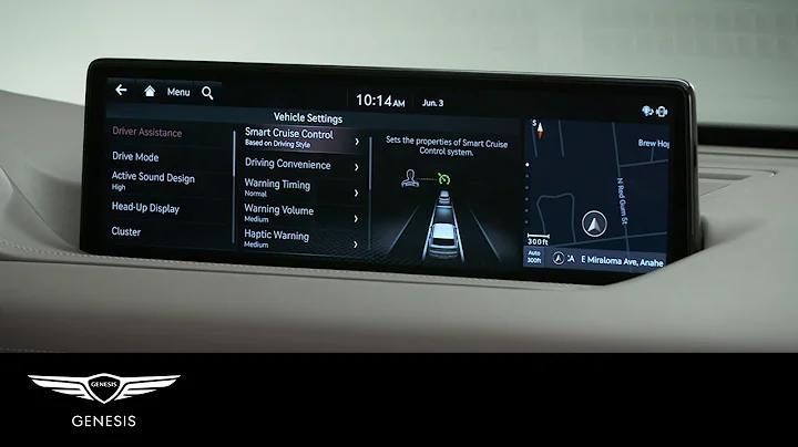 Smart Cruise Control Advanced Features | Genesis G80 and GV80 | How-To | Genesis USA