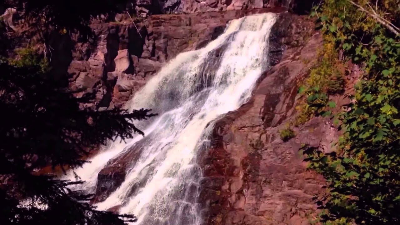 Caribou River Falls, North Shore, Lake Superior Late Summer 2014