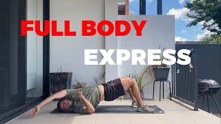 Rutina FULL BODY EXPRESS: Entrenamiento INTENSO en CASA en 10 MIN Rutina FULL BODY EXPRESS: Entrenamiento INTENSO en CASA en 10 MIN