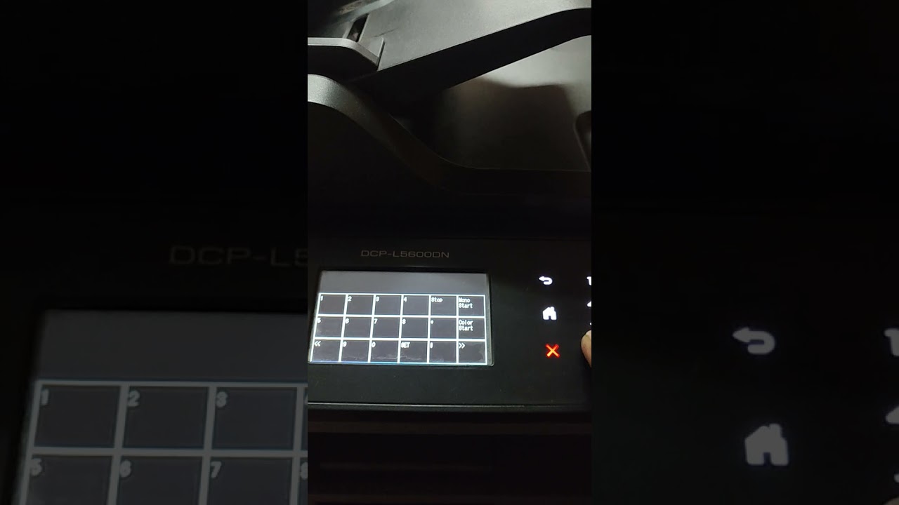 BROTHER DCP L5600DN LASER PRINTWR MAINTENANCE MODE 