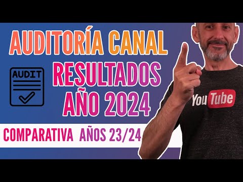 Cómo Hacer una Auditoría de Youtube | Comparar Resultados de 2024 y 2023