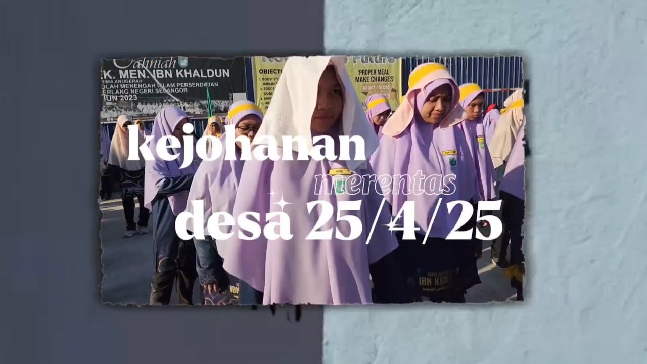 Merentas Desa (Puteri) 2025