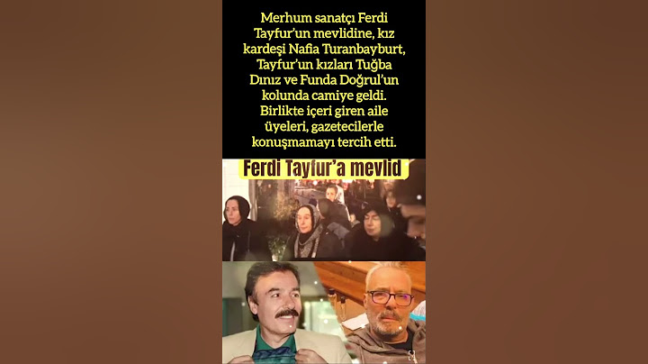 FERDİ TAYFUR’UN KIZLARI, HALALARIYLA BABALARININ MEVLİDİNDE!