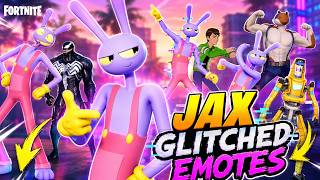 Jax is BROKEN in Fortnite! (Glitched Built-In Emotes)