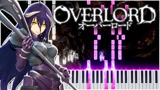 L.L.L. / ED1 (Overlord) 【 PIANO TUTORIAL 】