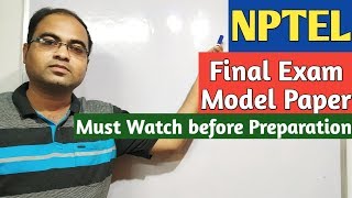NPTEL | Final Exam Model Paper | Is it Common for Everyone ? screenshot 3