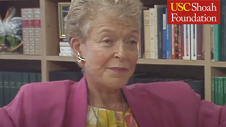 Holocaust Survivor Annette Baslaw Finger on celebr...