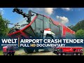 Airport crash tender  hightech firefighting vehicle of the fire department  full documentary