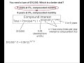 Comparing Loan Costs and Interest