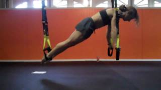TRX Super Atomic Push up - Pike