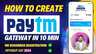 Paytm payment gateway activation 2024,Paytm payment gateway api key, payment gateway kaise banaye