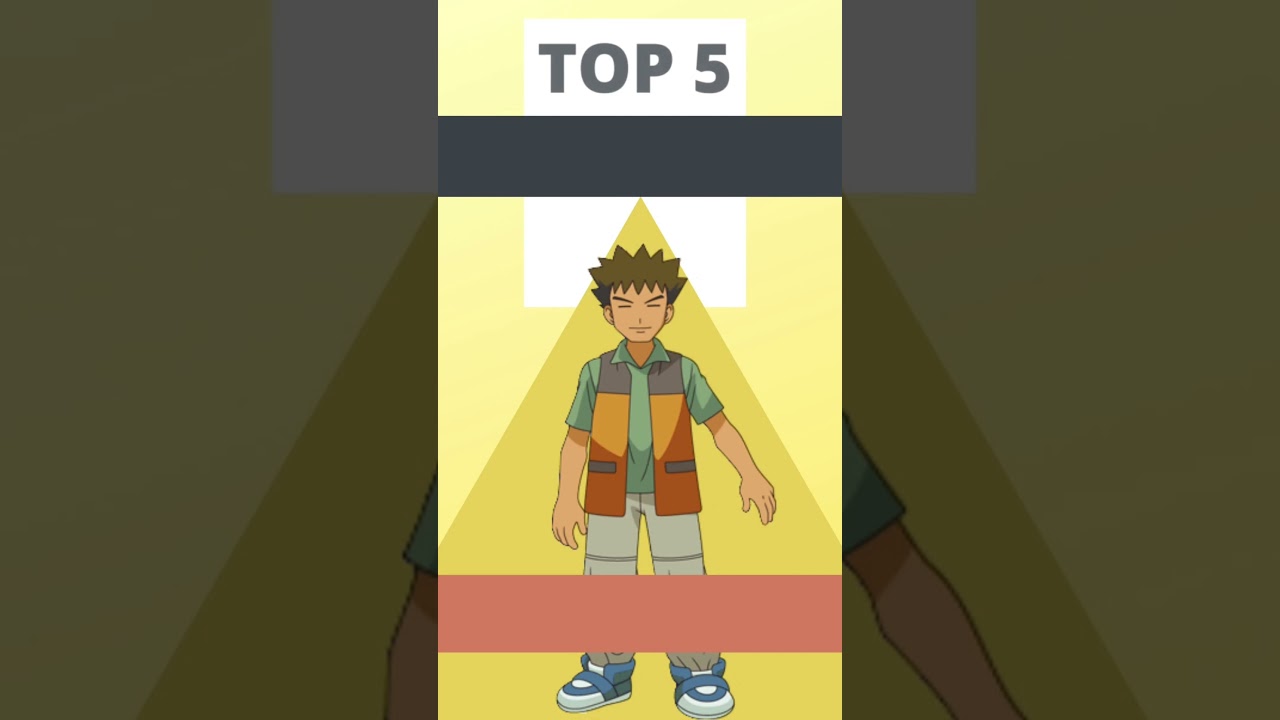 Top 5 Strongest Pokemon of Brock 💪