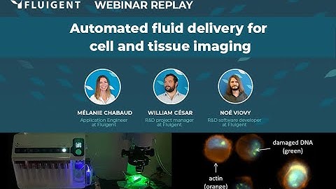 REPLAY WEBINAR   Automated fluid delivery for cell and tissue imaging   Fluigent