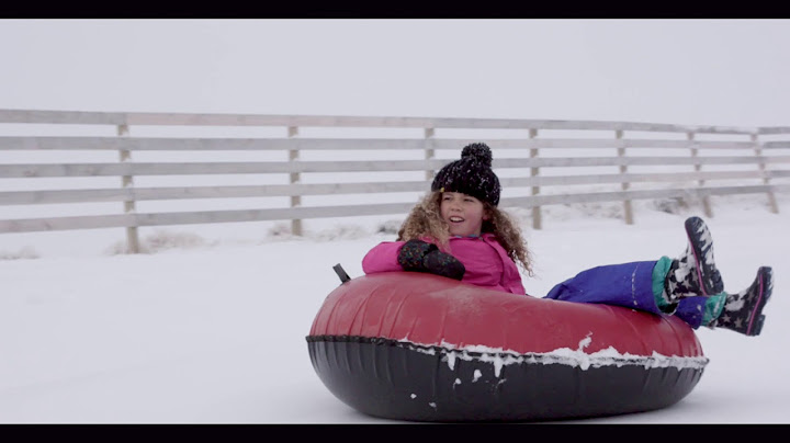Tubing at Snow Farm NZ