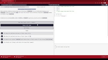 Understanding Uninitialized Variables | FreeCodeCamp #freecodecamp