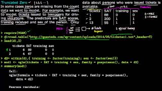 3 Trucated Zero Poisson Regression