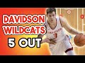 Davidson Wildcats 5 Out Motion Offense