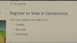 Connecticut offers automatic voter enrollment at the DMV
