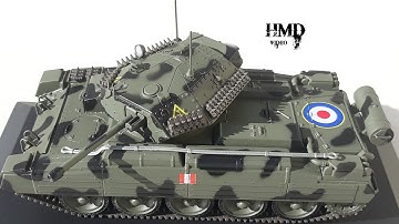 British Cruiser Tank Mk.VI Crusader III A15, World War 2 tank 6th Armoured Division, Tunisia 1943.