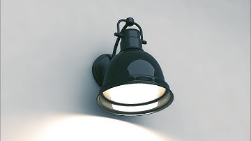 Modeling  a Wall Mounted lamp in 3ds max