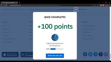 Salesforce Trailhead - Use Visualforce in Lightning Experience