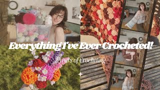 Everything I've Ever Crocheted! | 2 Years of Crocheting | Plushies | Clothes | Blankets + More!