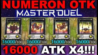 NUMERON OTK 16000 x4 ATK! EASIEST deck in Master Duel & F2P beginner  friendly! Yu-Gi-Oh! Master Duel