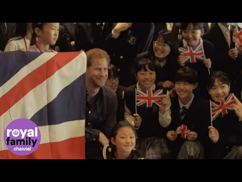 Duke of Sussex Tells Japanese Schoolgirl That he's Married