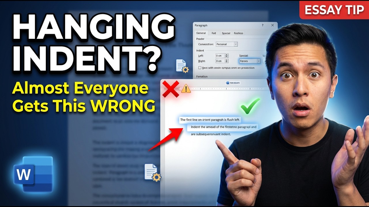 how to decrease indent on word - youtube Images High... Create a Hanging Indent in Microsoft Word - YouTube