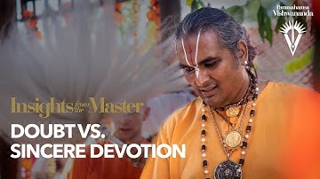 Doubt vs. Sincere Devotion | Paramahamsa Vishwananda