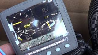 Cummins Marine Keel Cooled QSC 8.3 500HP - Engine #1 Test for Tom A.