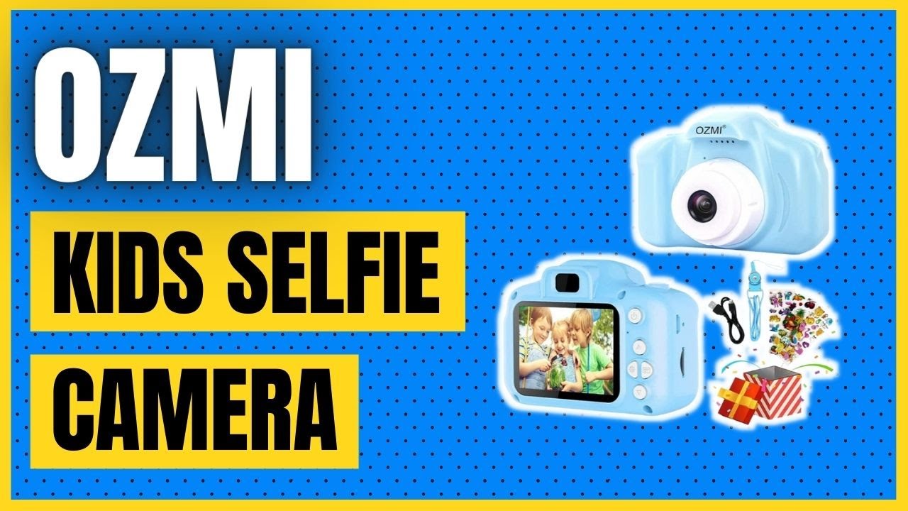 OZMI Kids Selfie Camera for Girls, Christmas Birthday Gift for